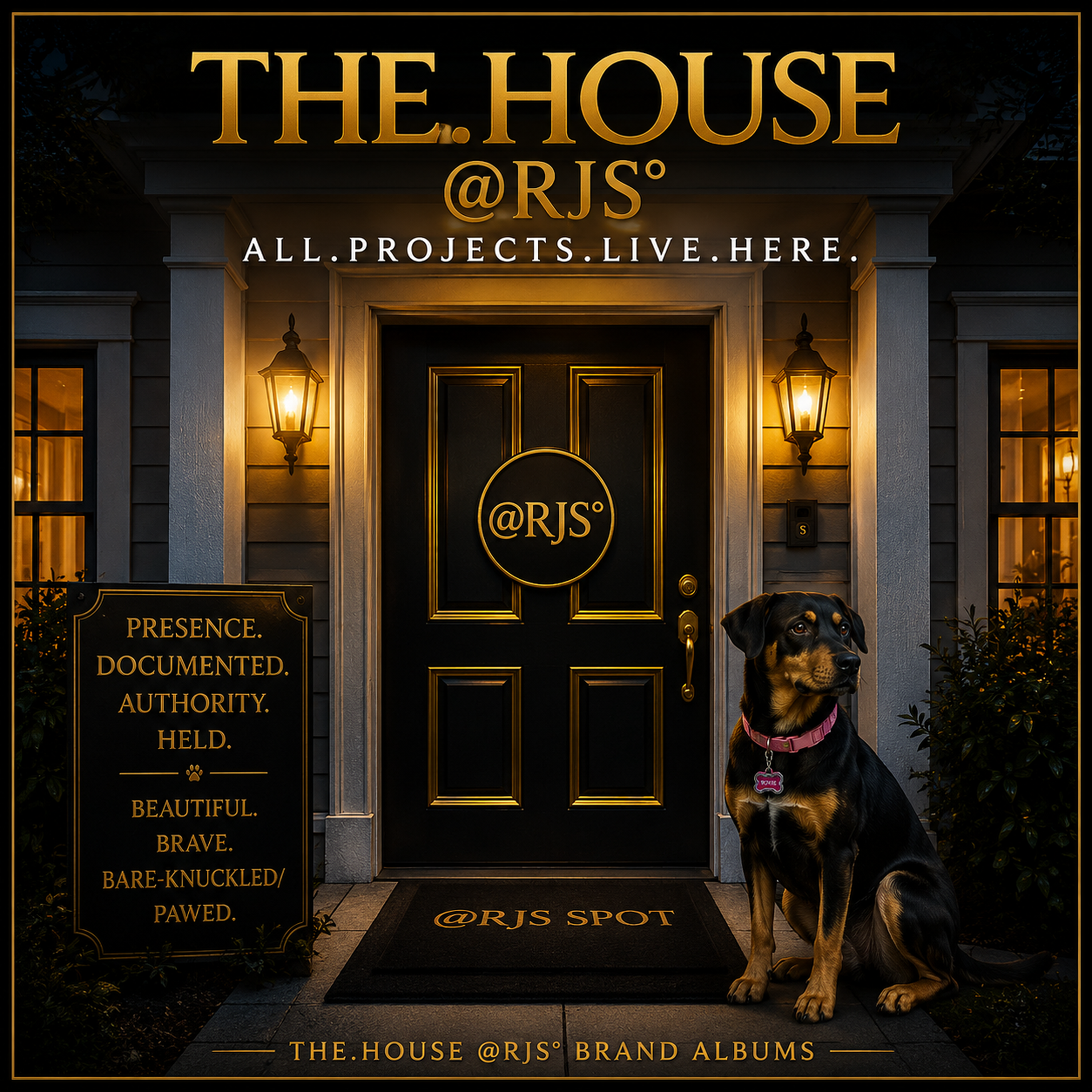 Official front cover for H1. The.House Brand.Album