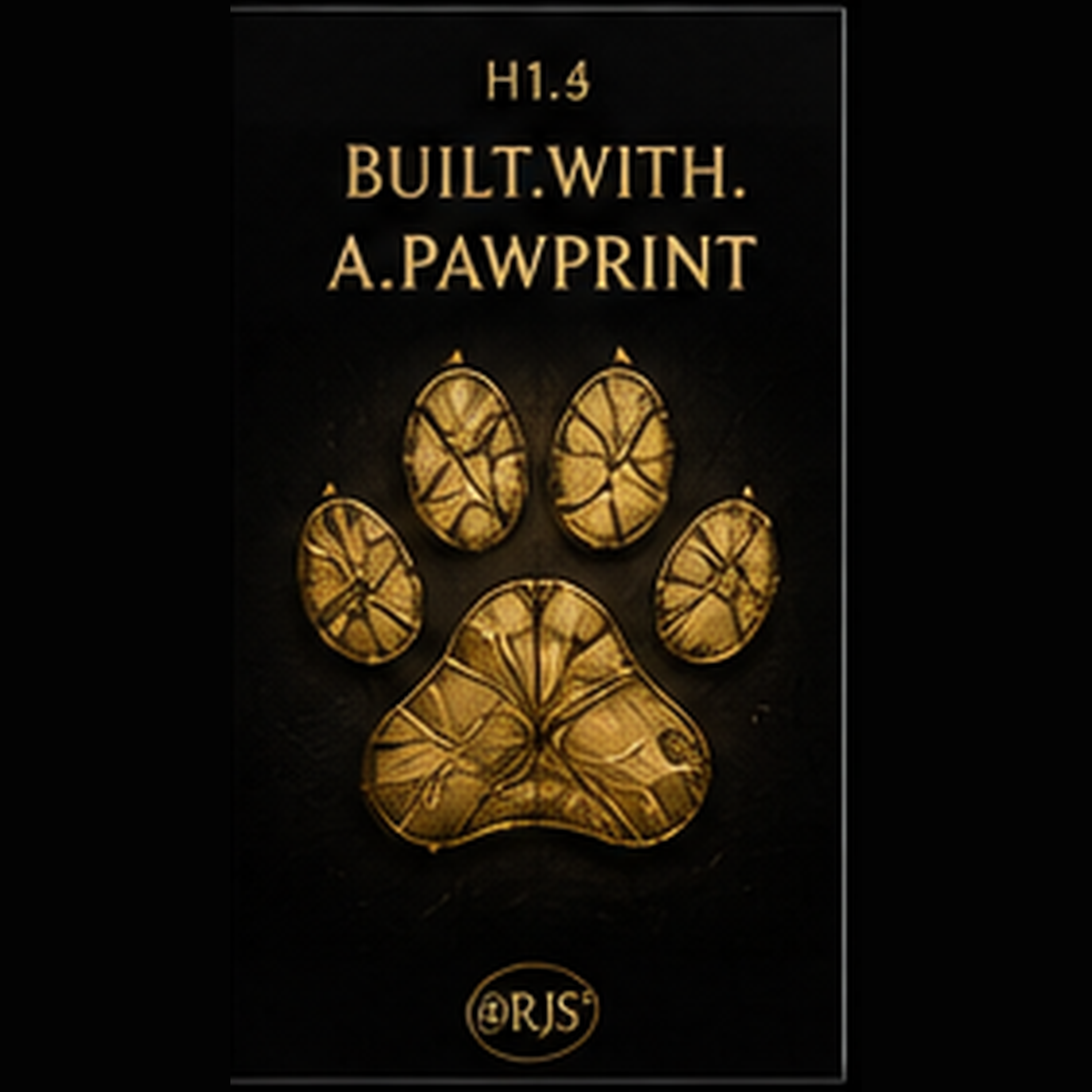 Track artwork for H1.5 Built.With.A.Pawprint