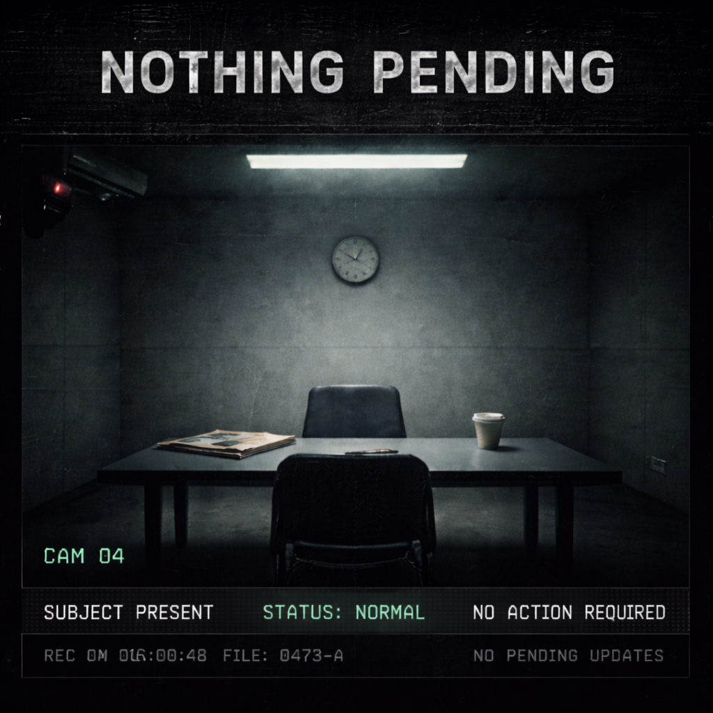 Track 2.6 — Nothing Pending — Track Art